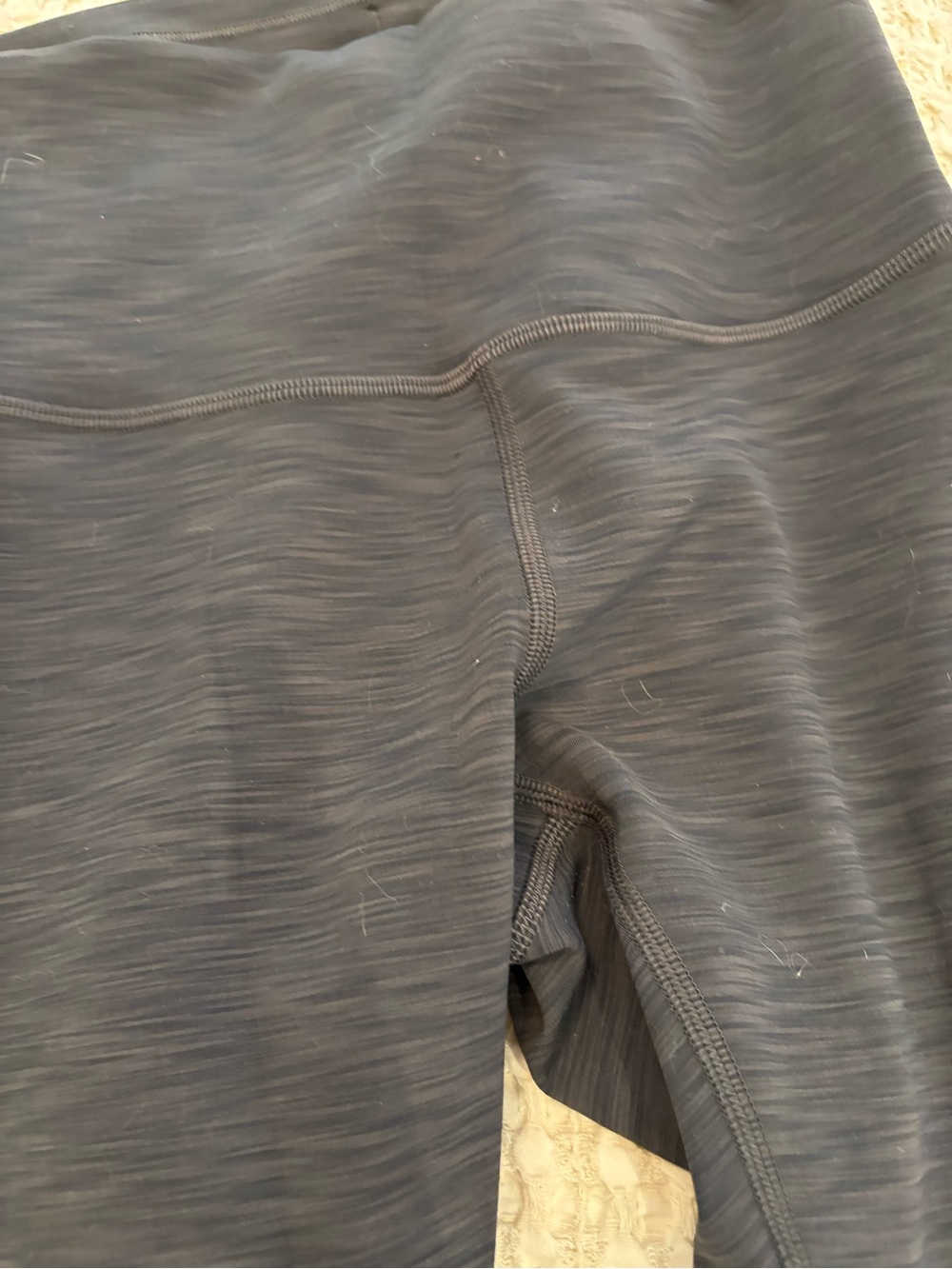 Lululemon Wunder Train High-Rise Tight 25”- heathered graphite grey